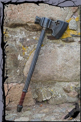 Larp hiebwaffe streitaxt - larp-hiebwaffe,